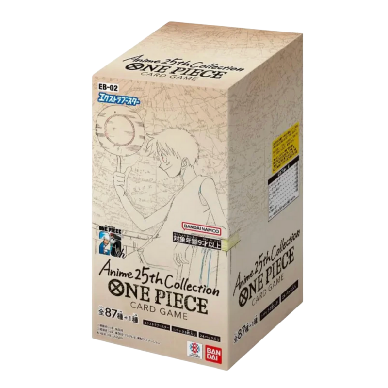 [JP] One Piece EB-02 Anime 25th Collection Booster Box