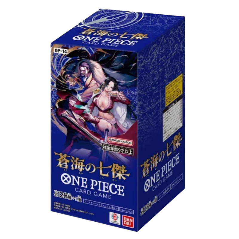 [JP] One Piece OP-14 The Azure Sea's Seven Booster Box